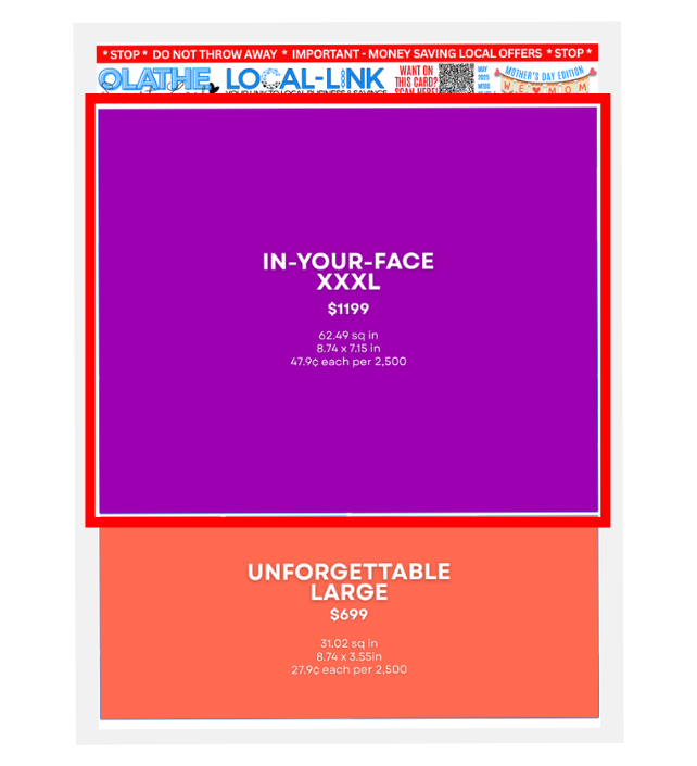 Skinny Ad Size Preview